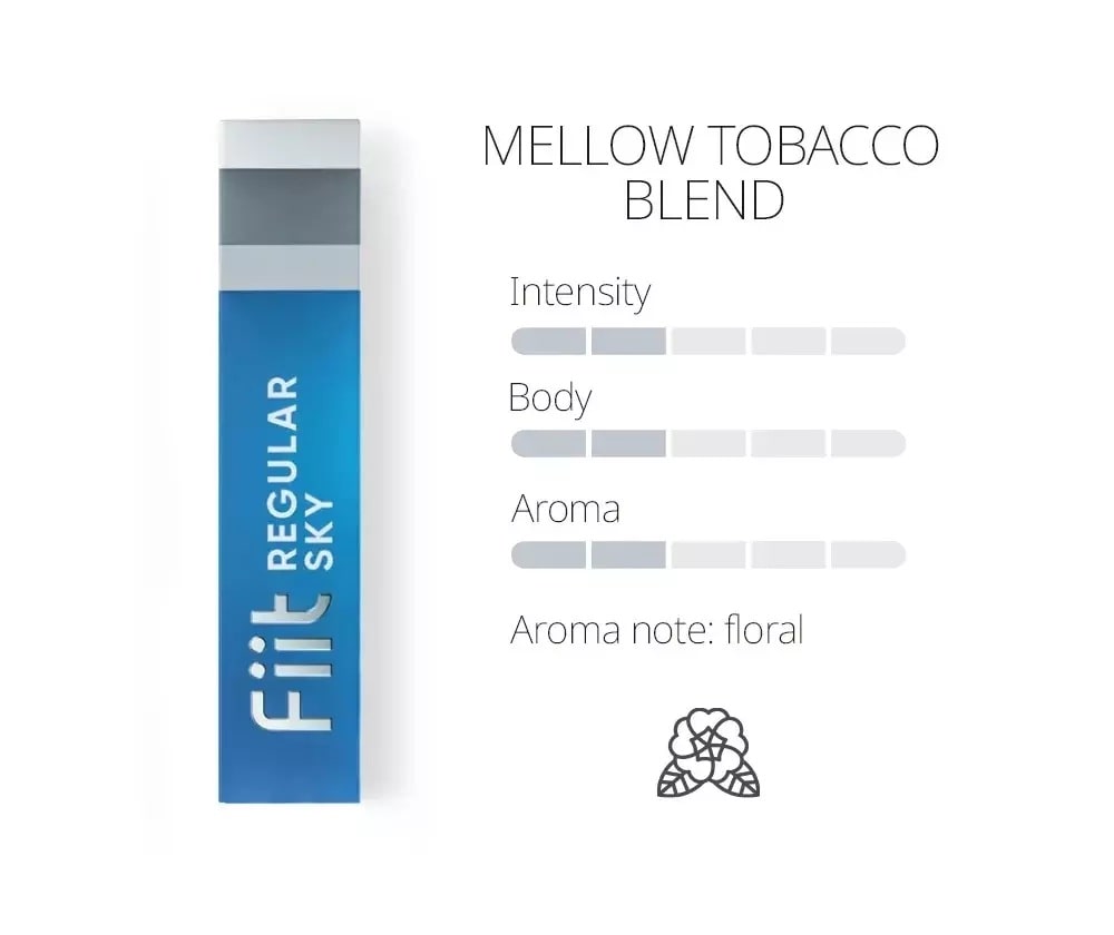 IQOS Fiit - Regular Sky flavour card