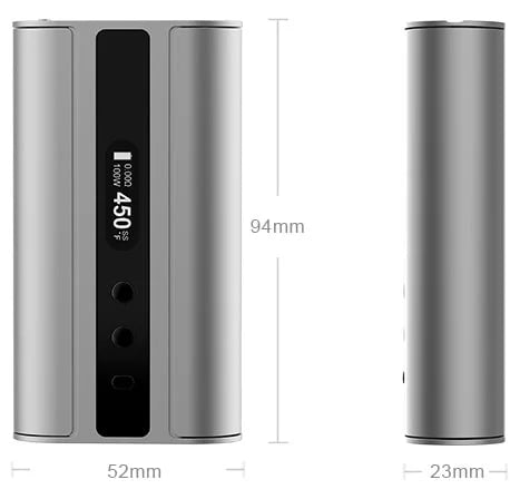 Eleaf iStick 100W Box Mod - dimensions