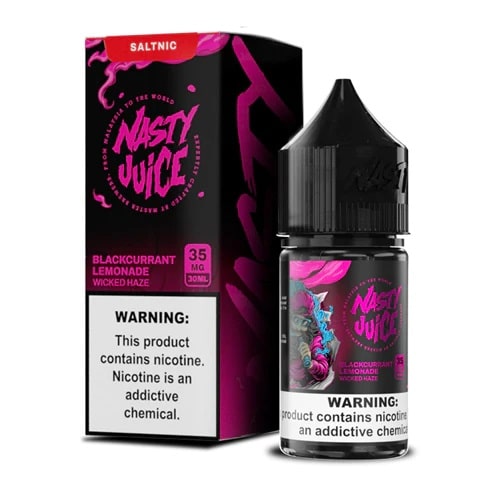 Nasty Blackcurrant Lemonade Nicotine Salt