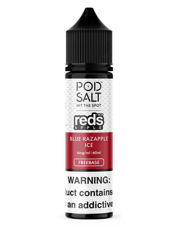 Pod Salt Freebase - Blue Razapple Ice