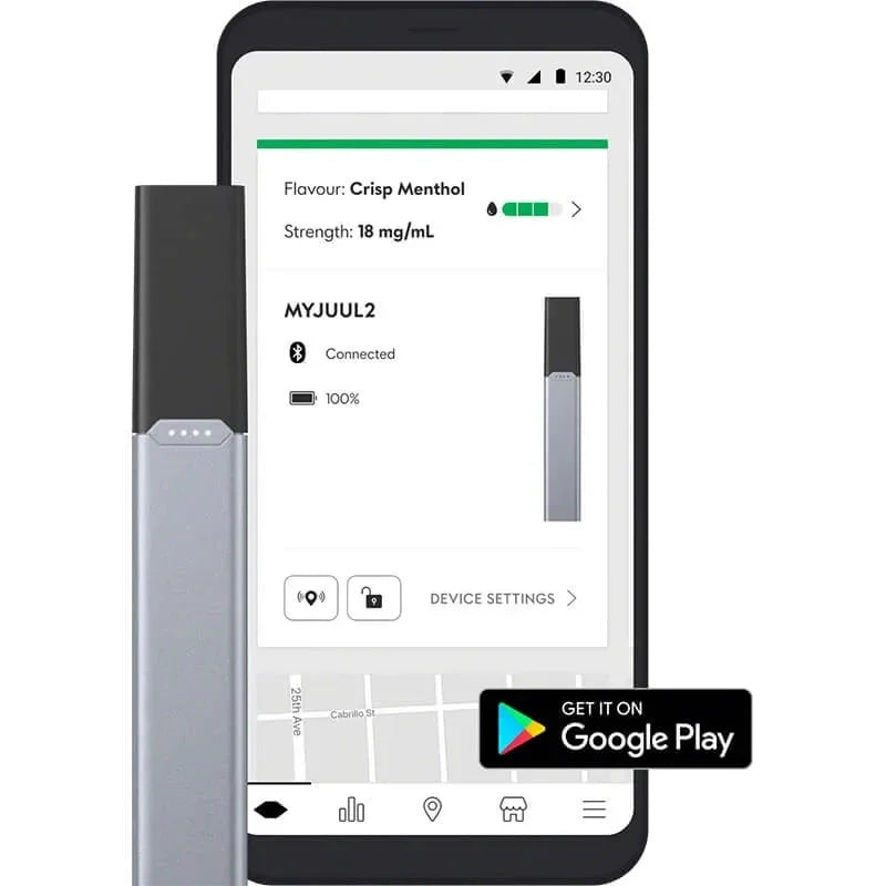 Juul2 mobile app screenshot