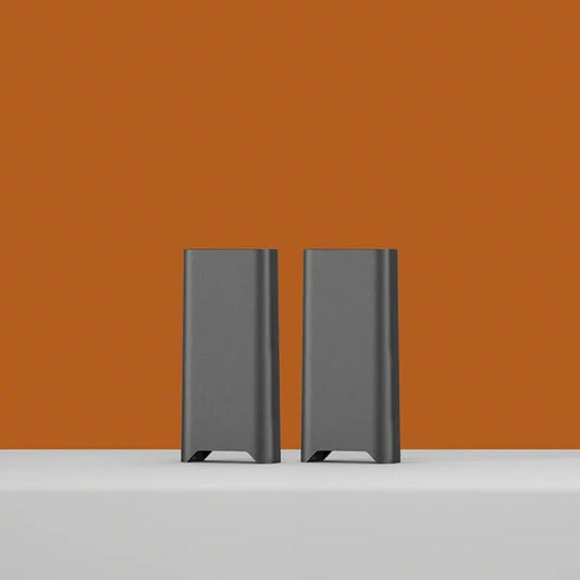 Juul Pods on table with brown background