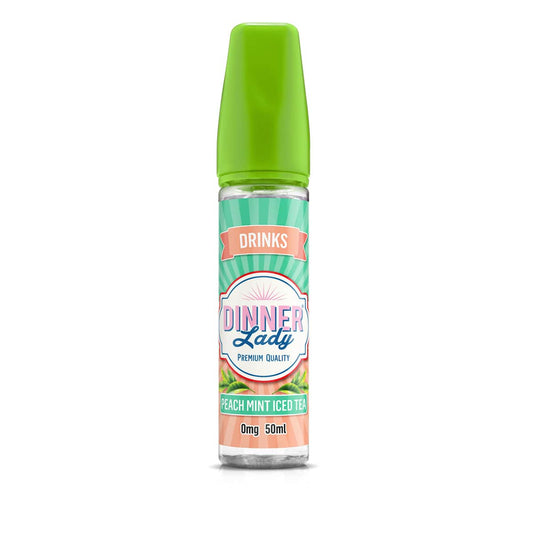 Dinner Lady E Liquid - Peach Mint Iced Tea