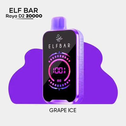 elfbar raya d2 grape ice