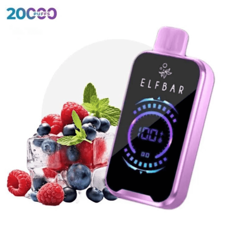 ElfBar Raya D2 Blueberry Raspberry 20000 Puffs