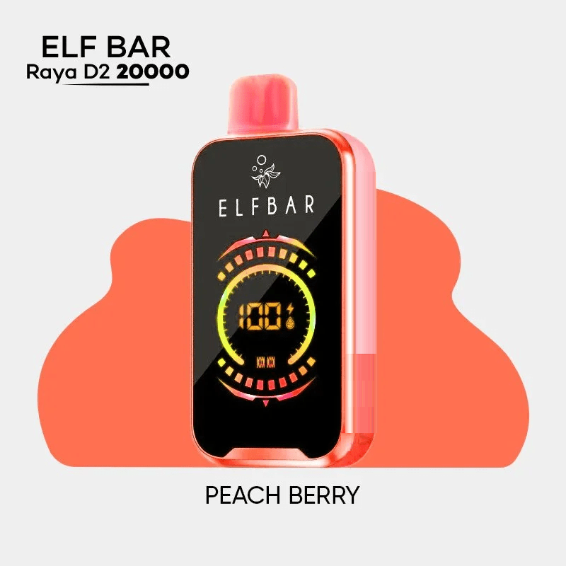 ElfBar Raya D2 Peach Berry 20000 Puffs