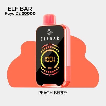 ElfBar Raya D2 Peach Berry 20000 Puffs