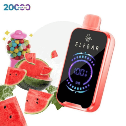 ElfBar Raya D2 Watermelon Bubble 20000Puffs