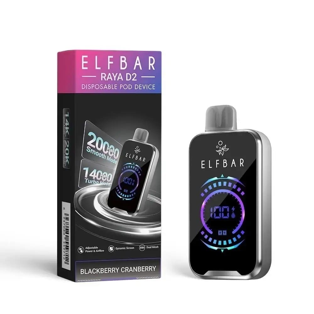 Elfbar D2 Blackberry Cranberry 20000Puffs