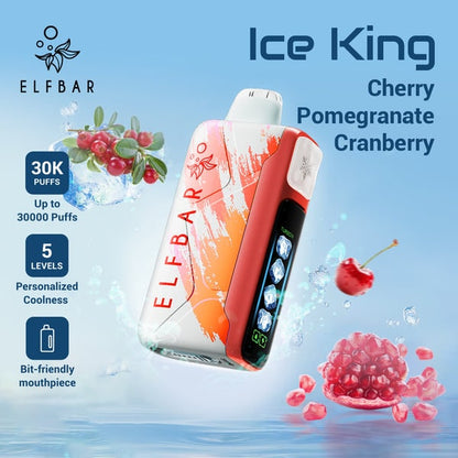 Elfbar Ice King Cherry Pomegranate Cranberry