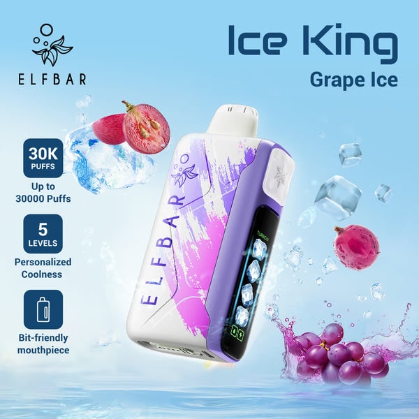 Elfbar Ice King Grape Ice
