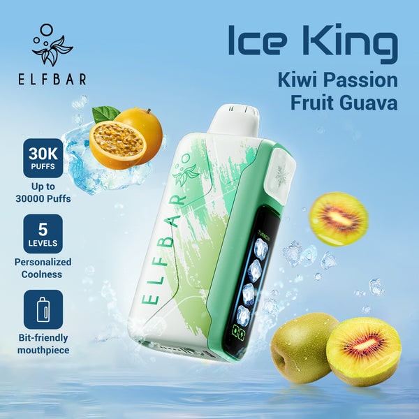 Elfbar Ice King Kiwi Passion Fruit Guava