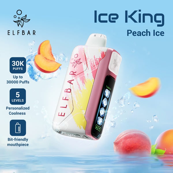 Elfbar Ice King Peach Ice