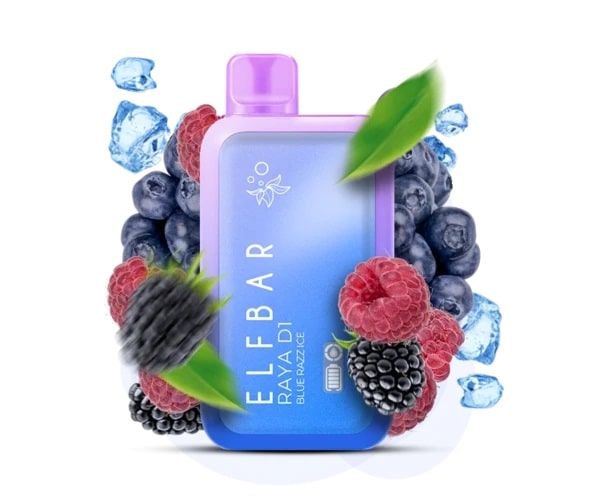 Elfbar Raya D1 Blue Razz Ice