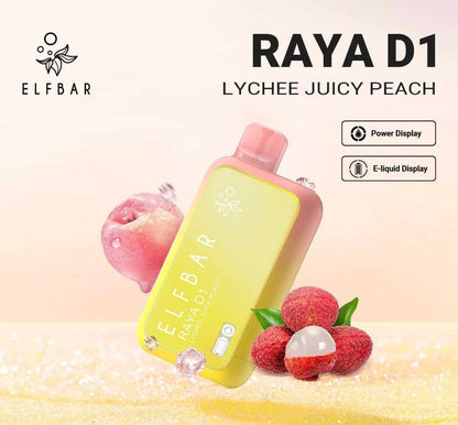 Elfbar Raya D1 Lychee Juicy Peach