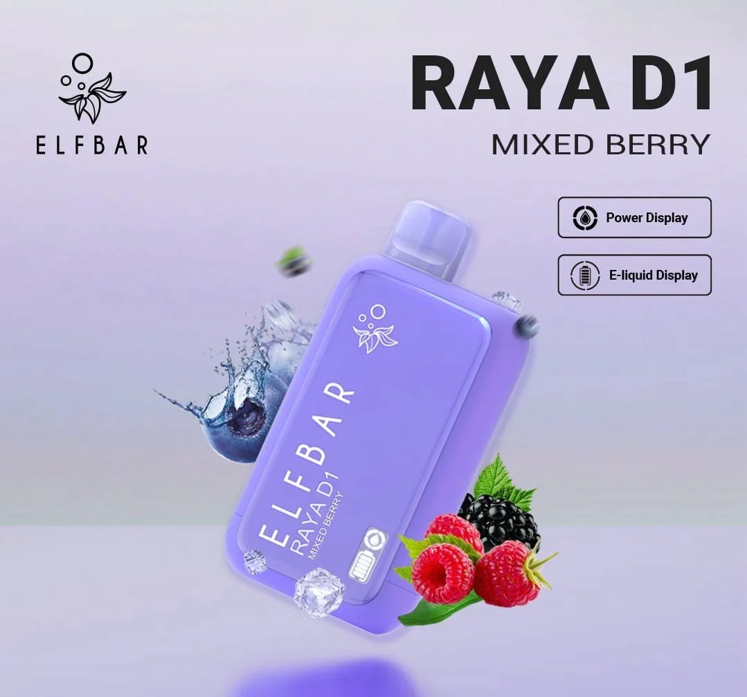 Elfbar Raya D1 Mixed Berry