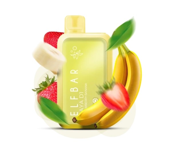 Elfbar Raya D1 Strawberry Banana