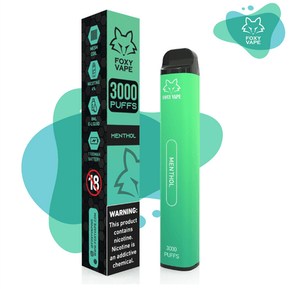 Foxy Disposable Menthol 3000Puffs