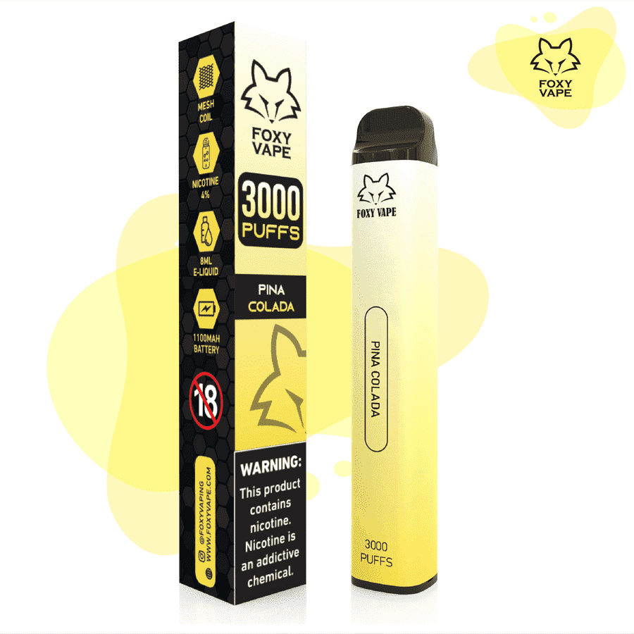Foxy Disposable Pina Colada 3000puffs