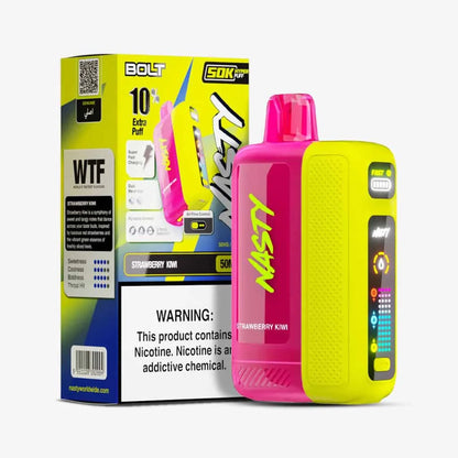 Nasty BOLT 50k Vape strawberry kiwi flavour 