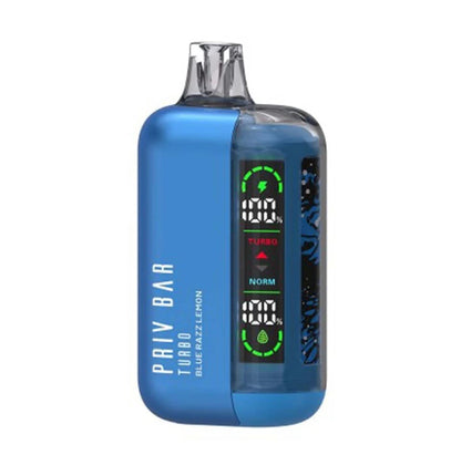 Priv Bar Turbo Vape blue razz lemon