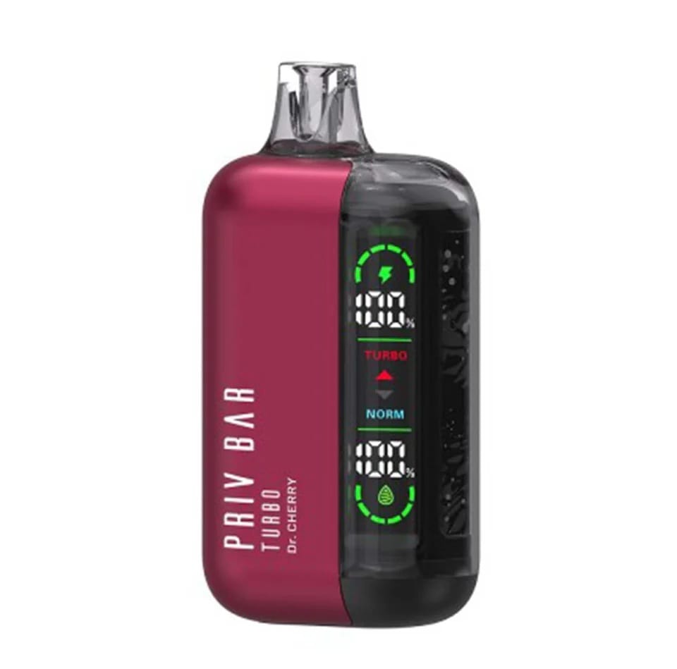 Priv Bar Turbo Vape dr cherry