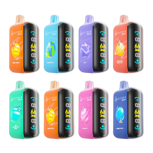 Elfbar raya d3 vape collage
