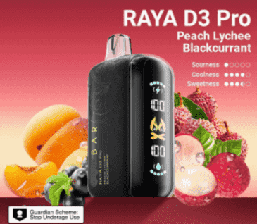 elfbar d3 pro peach lychee blackcurrant