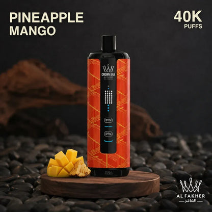 al fakher crown bar disposable vape - pineapple mango flavour