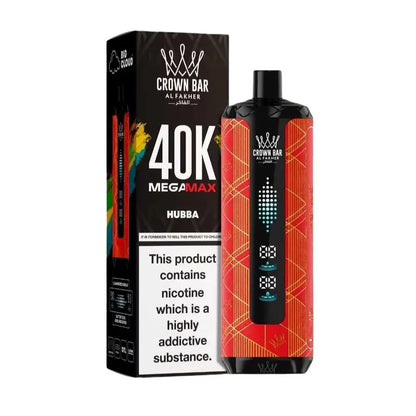al fakher crown bar disposable vape - hubba flavour