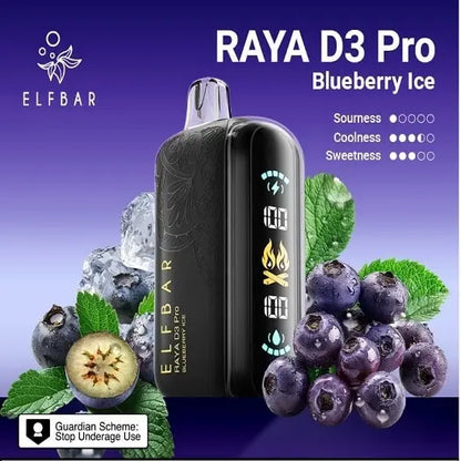 elfbar d3 pro blueberry ice