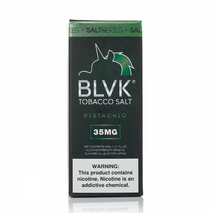 BLVK Tobacco Nicotine Salt - Pistachio Box Front