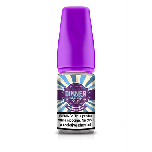 dinner lady blackcurrant ice nicotine salts