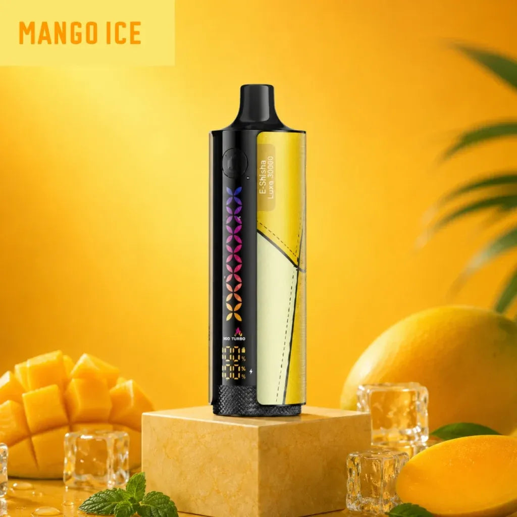 Elfbar E-Shisha Luxe 30000 puff disposable vape - mango ice flavour