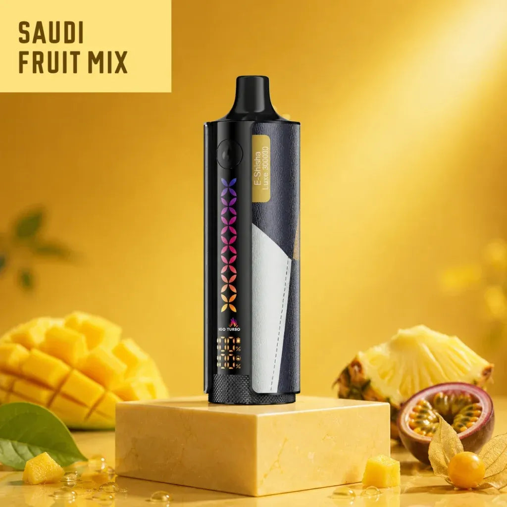 Elfbar E-Shisha Luxe 30000 puff disposable vape - saudi fruit mix flavour