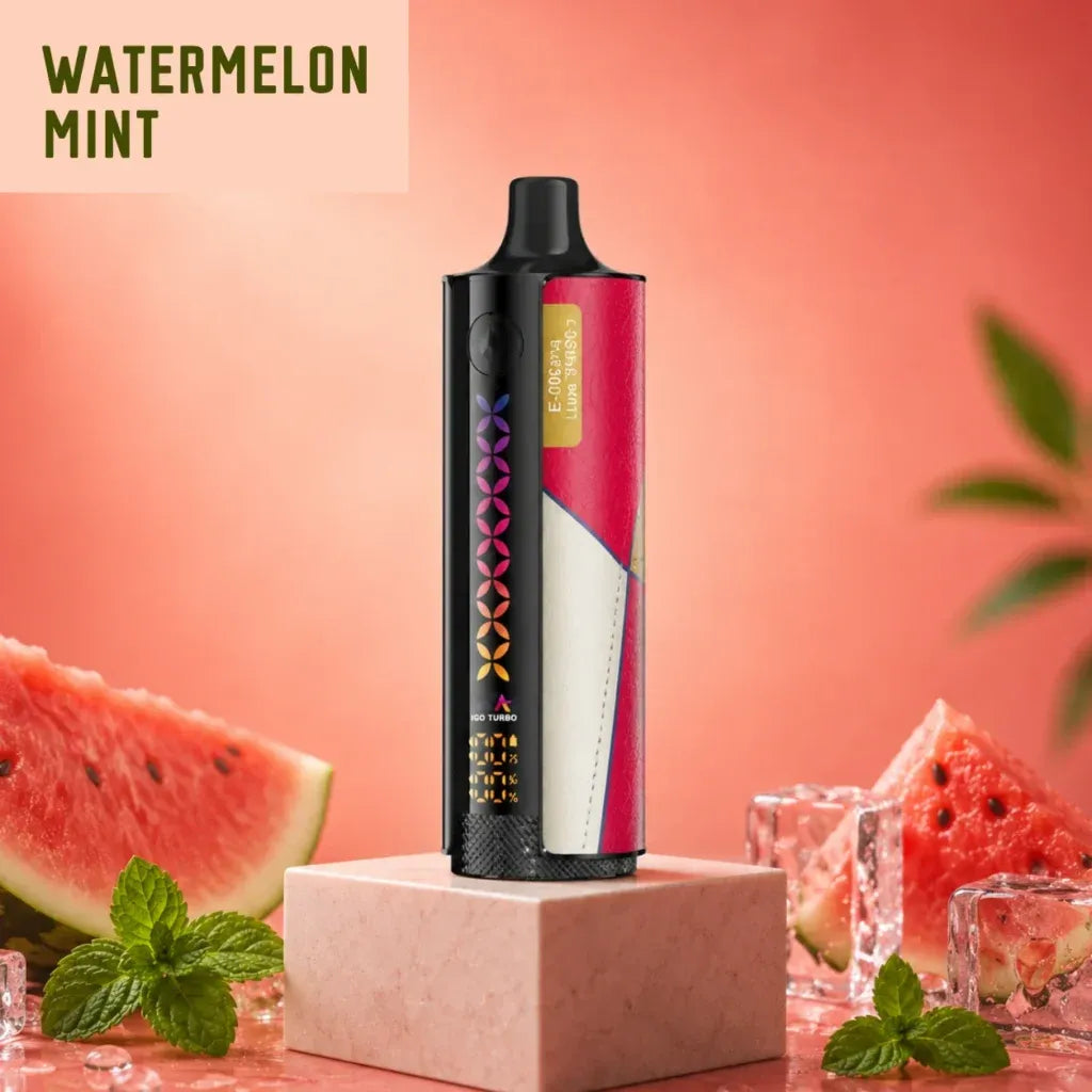 Elfbar E-Shisha Luxe 30000 puff disposable vape - watermelon mint flavour