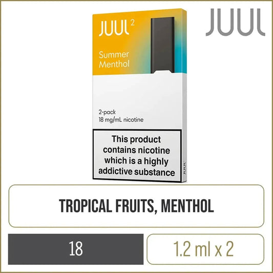 JUUL2 Summer Menthol Pods 