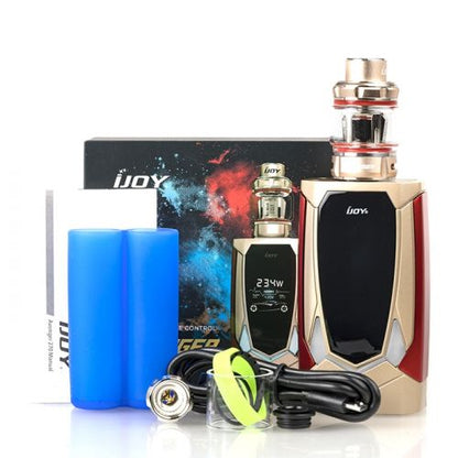 iJOY Avenger 270 234W TC Starter Kit packaging contents
