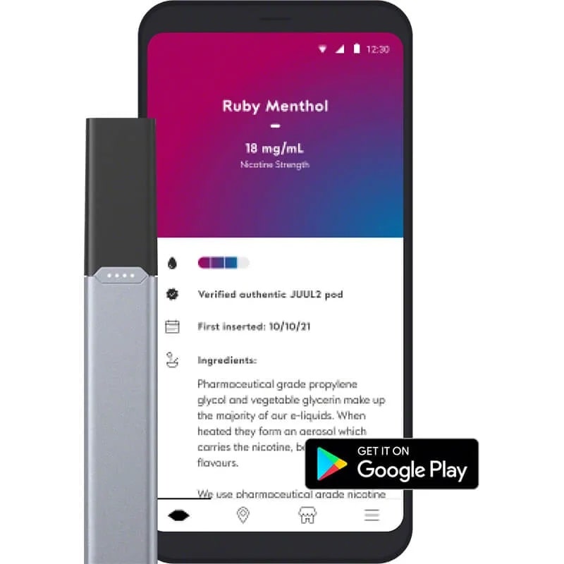 JUUL2 Ruby Menthol Pods Application