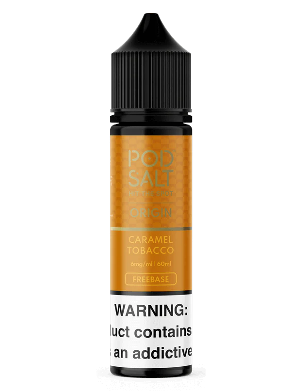 Pod Salt Freebase - Caramel Tobacco