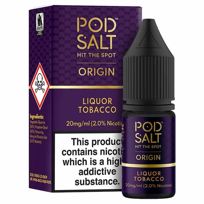POD SALT Liquor Tobacco