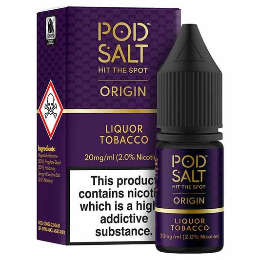POD SALT Liquor Tobacco