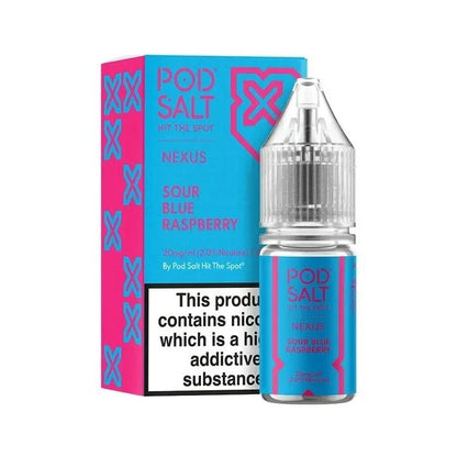 POD SALT - Sour Blue Raspberry