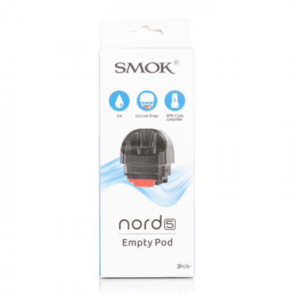 SMOK Nord 5 Empty Replacement Pods - box