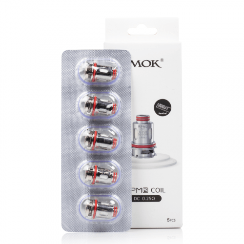 SMOK RPM 2 Series Replacement Coils - dc 0.25 ohm packaging