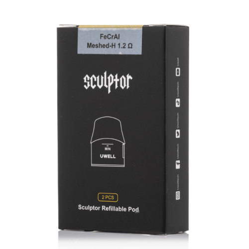 Uwell Sculptor Replacement Pods - box