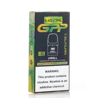 Caliburn GPP Replacement Pods - 0.4ohm