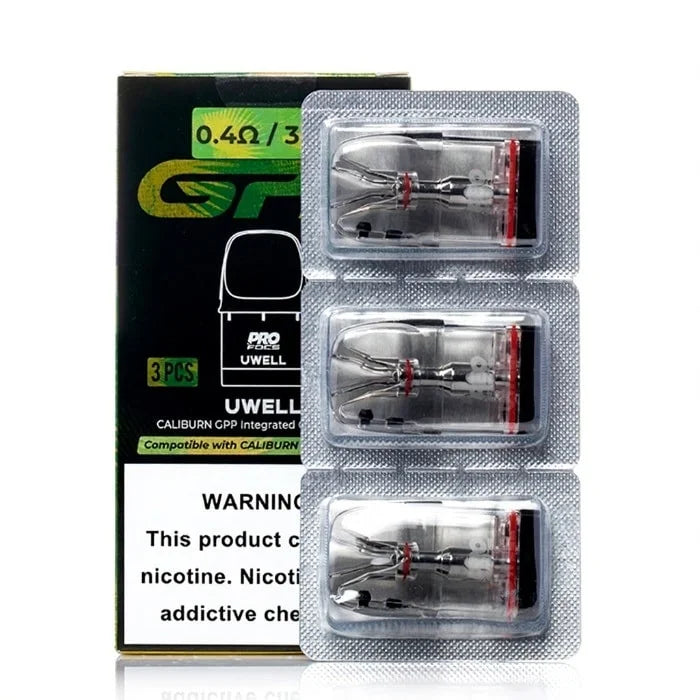 Caliburn GPP Replacement Pods - open pack