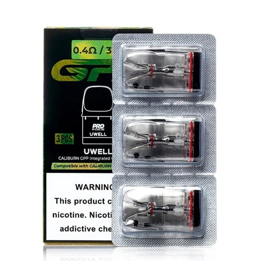 Caliburn GPP Replacement Pods - open pack