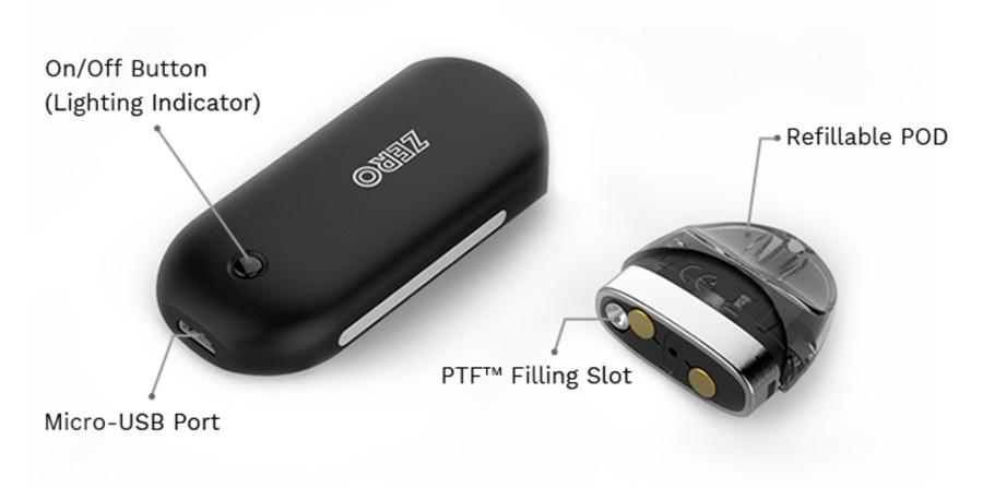 zero vape pod system manual